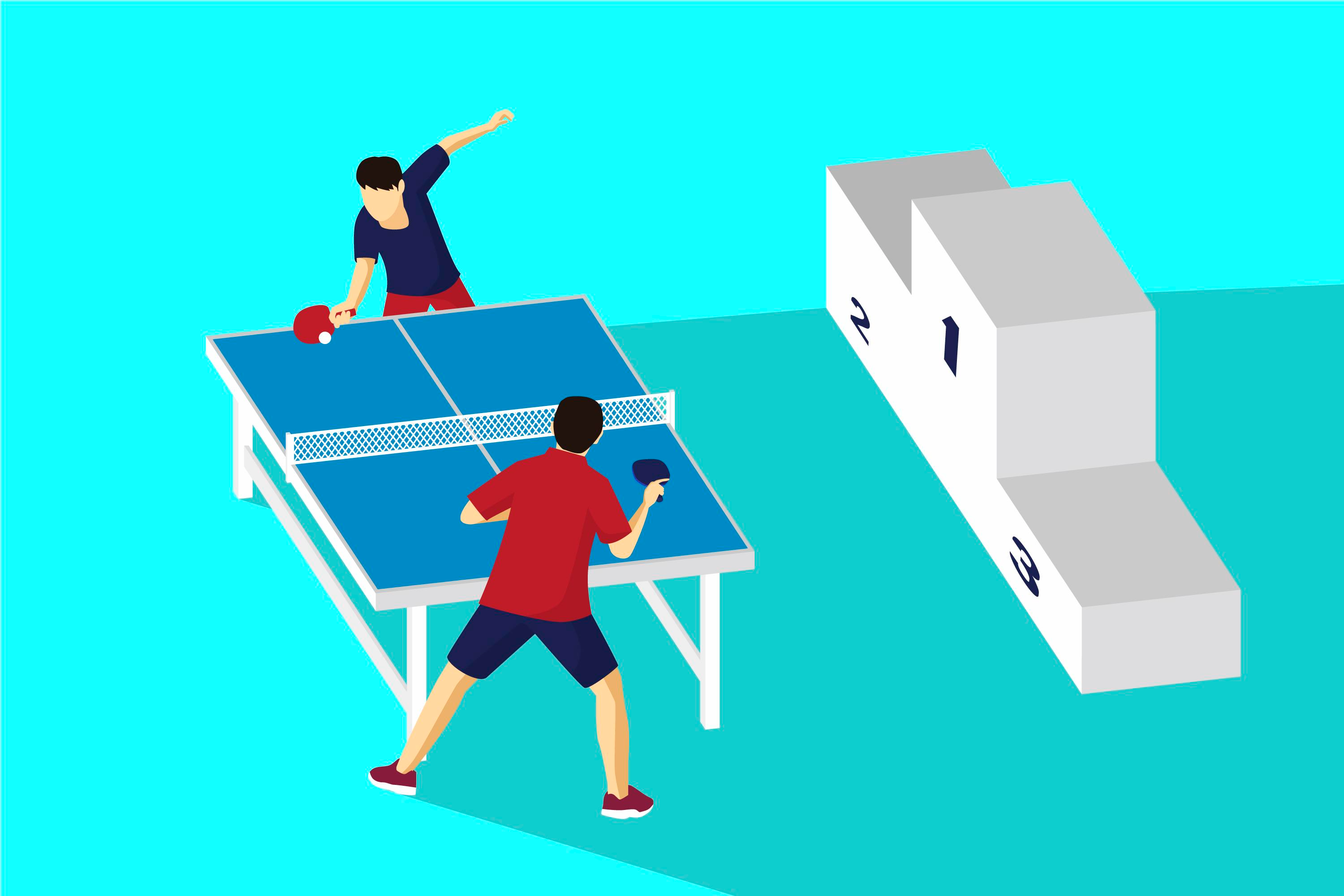 Retro Pong game preview