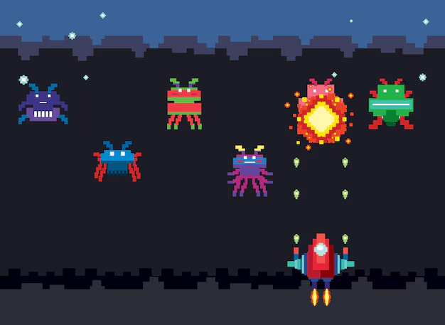Space Invaders Classic game preview